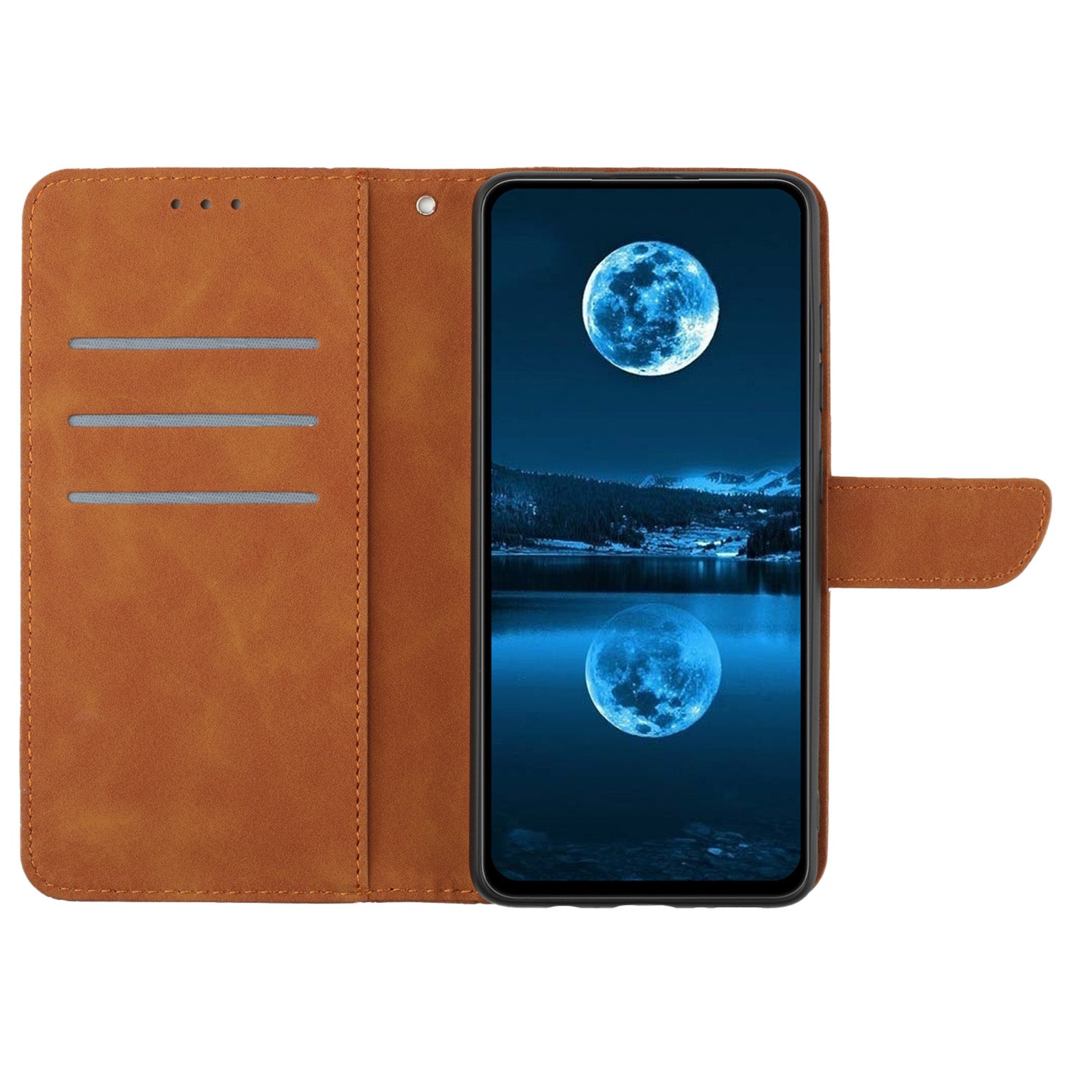 HT05 For Samsung Galaxy A05 4G Case PU Leather Imprinted Line Phone Stand Cover HT05 For Samsung Galaxy A05 4G Case PU Leather Imprinted Line Phone Stand Cover
